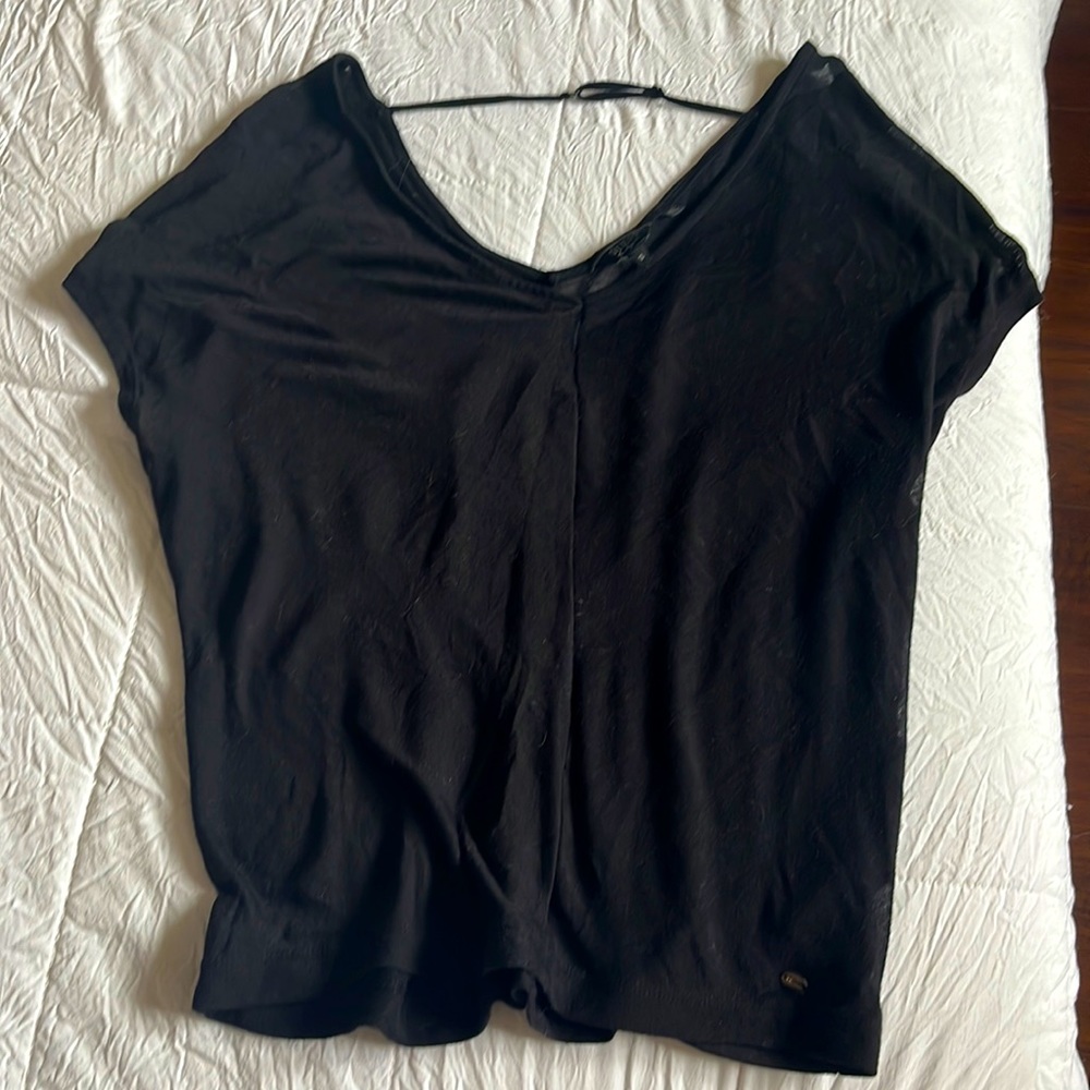 Guess black blouse